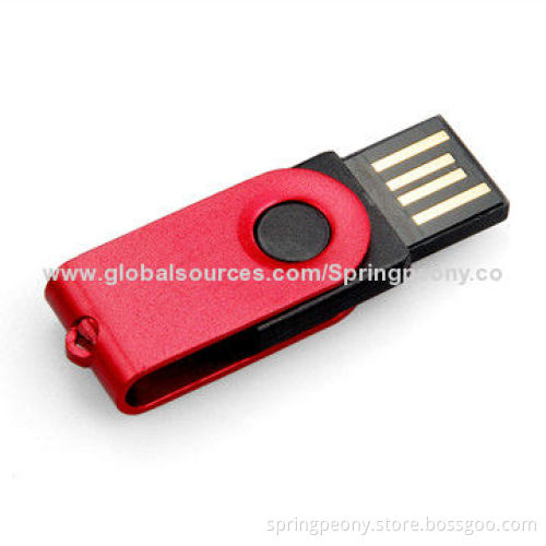 4/8/16/32/64GB Rotate U-disk USB Flash Drive with Plug-and-play Function